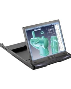 17" LCD 1U Rackmount Slide Drawer Monitor